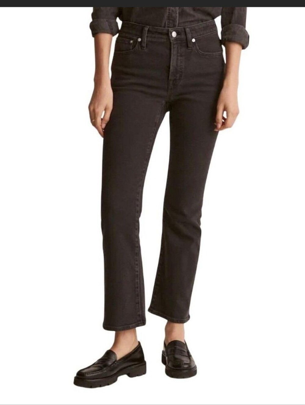 Madewell Mid Rise Kick Out Jean